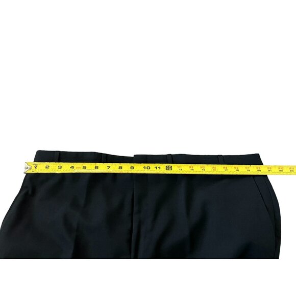 Town Craft Mens Ankle Trouser Pants Blue Size 42x30 Straight Leg Slash Pockets - Picture 8 of 10